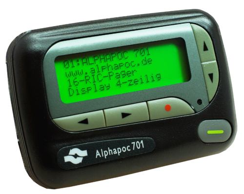 Alphapoc 701 DF pager