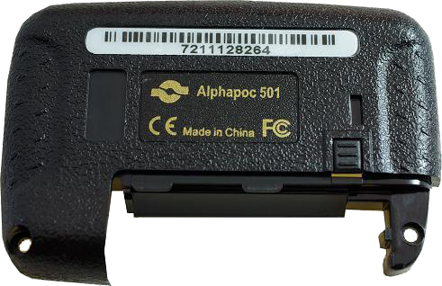 Alphapoc 501 backside cover